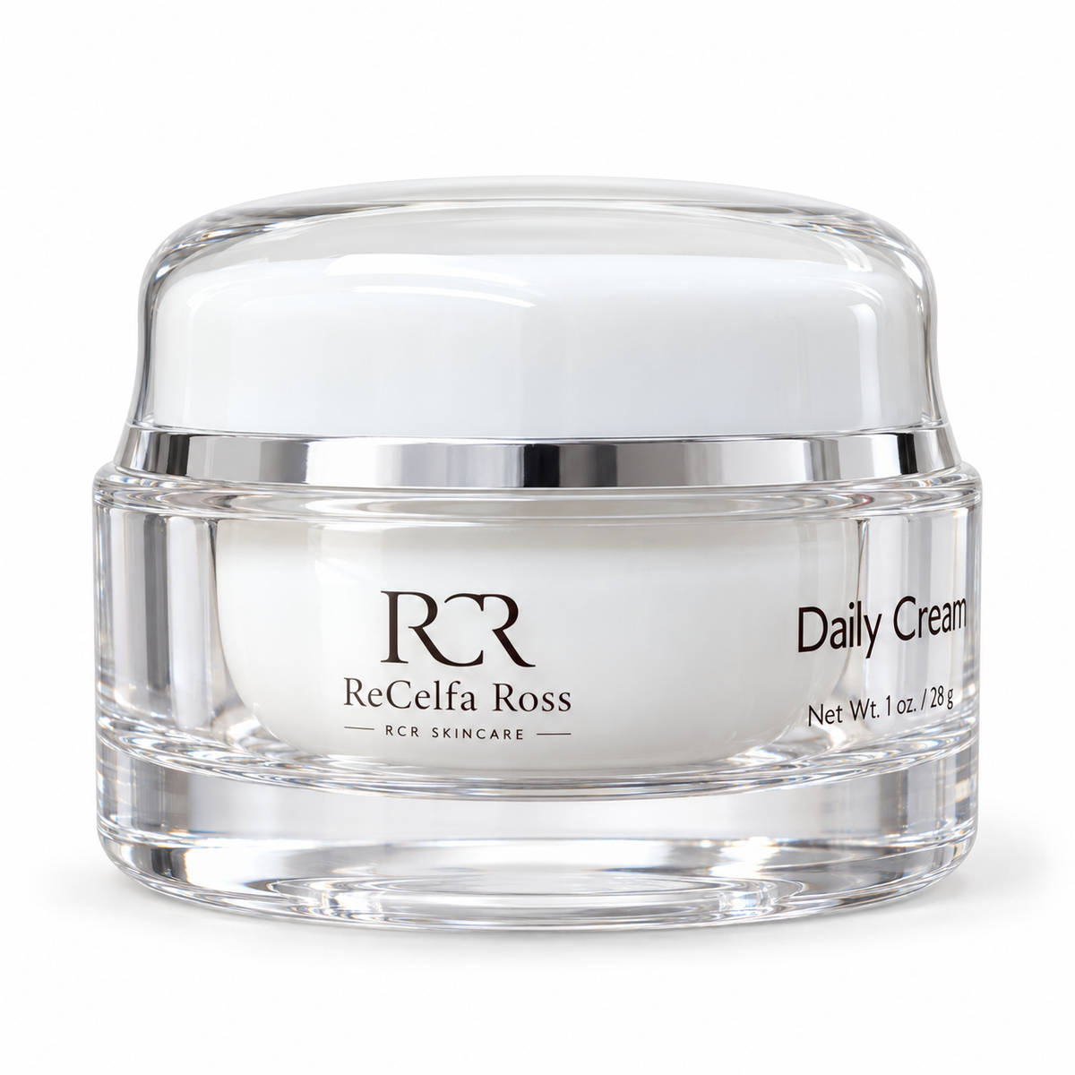 Daily Cream — studio product visualization based on actual packaging.