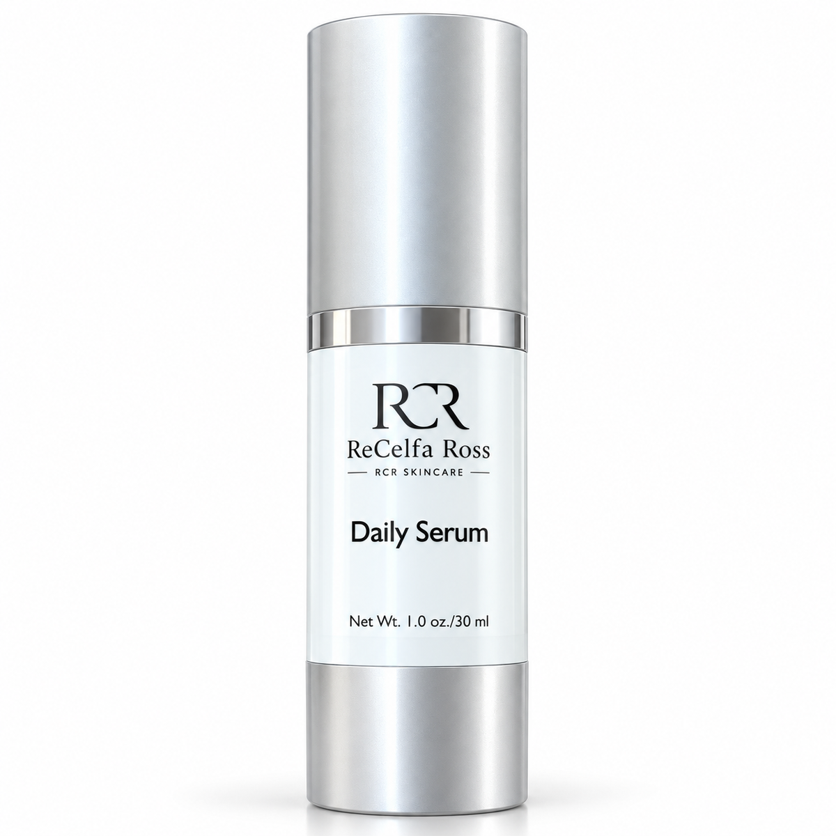 Daily Serum — studio product visualization based on actual packaging.